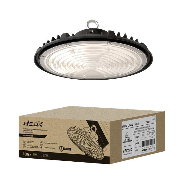 Светильник для подсобных помещений Neox UHB2-LEVEL 15050 150Вт 100-277В 150Лм/Вт 5000К / 469061206652 — фото 6