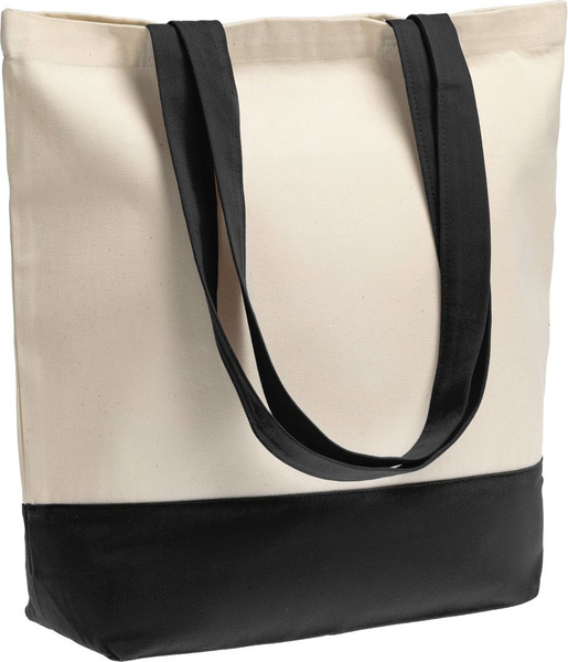 Изображение товара Сумка хозяйственная УРСУС Shopaholic Zip / ГФ11683.30 (неокрашенная с черным)