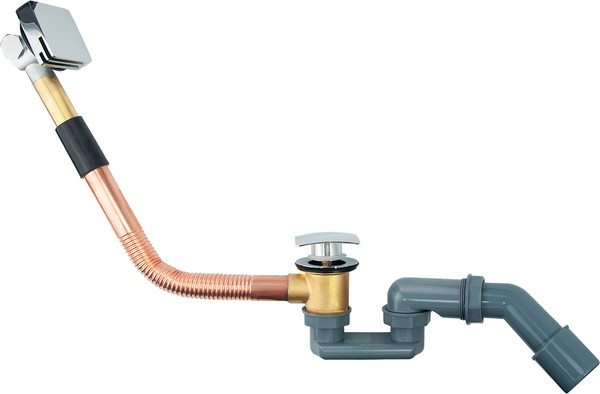 Изображение товара Ванна стальная Lauter Brio 170 / 21S1700 + сифон 21Y11010 (с ножками)