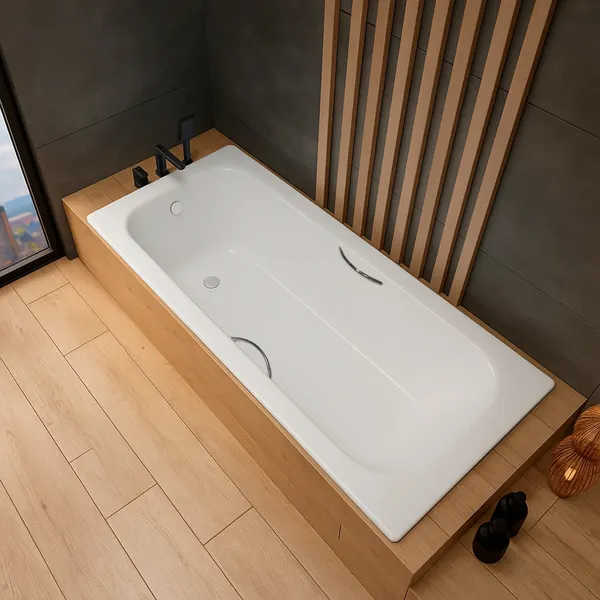 Изображение товара Ванна стальная Lauter Brio Star 150 / 21S1501 + сифон 21Y11010