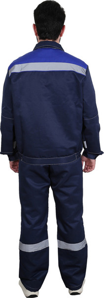 Изображение товара Комплект рабочей одежды Sardoba Tekstil Легион ТТ (р.64-66, 170-176, темно-синий/василек)
