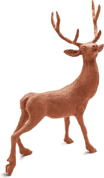 Изображение товара Пластилин скульптурный Brauberg Art. Секреты художника / 107483 (0.5кг, терракотовый, твердый)