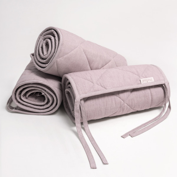 Изображение товара Бортик в кроватку Perina Slim СБ.120-SM.08 (мокко)