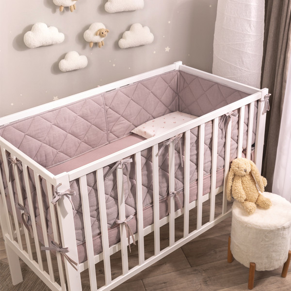 Изображение товара Бортик в кроватку Perina Slim СБ.120-SM.08 (мокко)