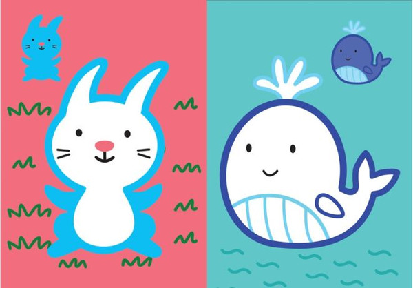 Изображение товара Раскраска Эксмо С цветным контуром. Кит, мягкая обложка