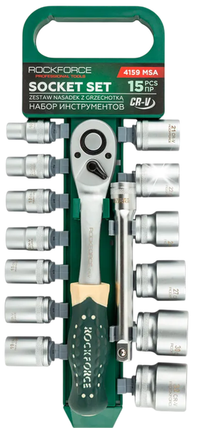 Изображение товара Универсальный набор инструментов RockForce RF-4159 MSA (64137)