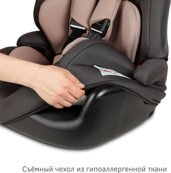Изображение товара Автокресло Siger Некст Lux (темно-серый/светло-коричневый)