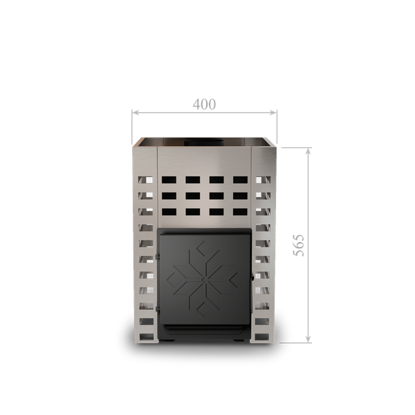 Изображение товара Печь-каменка Kronos Сила Огня В02 (с укороченной топкой)
