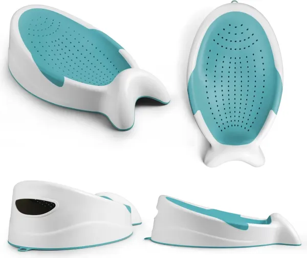 Изображение товара Горка для купания Kidwick Рыбка / KW764247 (белый/бирюзовый)