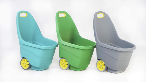 Изображение товара Тележка садовая RV Plast Пластмассовая 65л / 0079