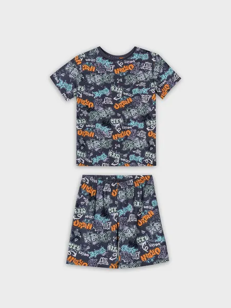 Изображение товара Пижама детская Mark Formelle 563318 (р.110-56, надписи на графите)