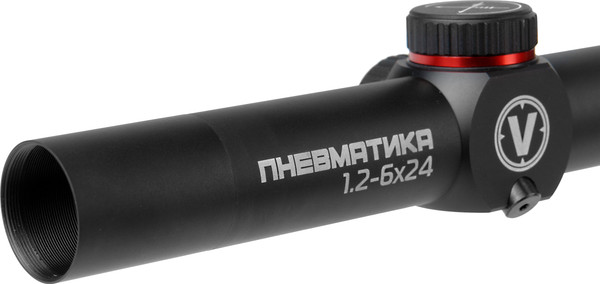 Изображение товара Оптический прицел Veber Пневматика 1.2-6x24 / 32336