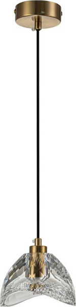 Изображение товара Потолочный светильник Belfast Millfield D33331-1 GL CL (прозрачный)