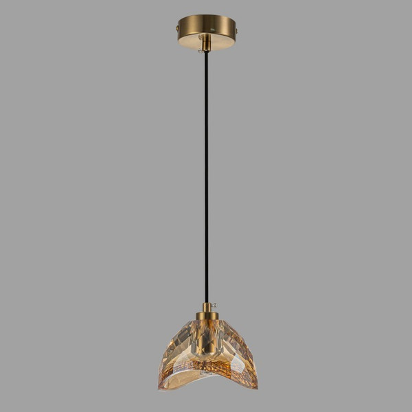 Изображение товара Потолочный светильник Belfast D33331-1 GL CA (янтарный)