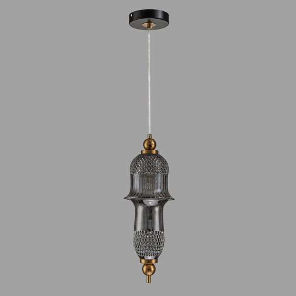 Изображение товара Потолочный светильник Belfast Herbison A1953 A A3 GR GL (золотой/стекло/серый)