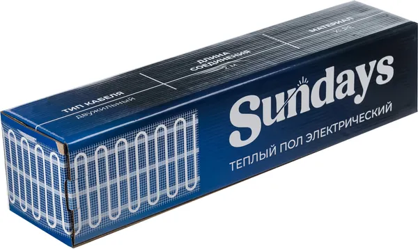 Изображение товара Теплый пол электрический Sundays 225Вт (1.5м2)