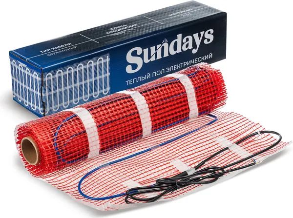 Изображение товара Теплый пол электрический Sundays 225Вт (1.5м2)