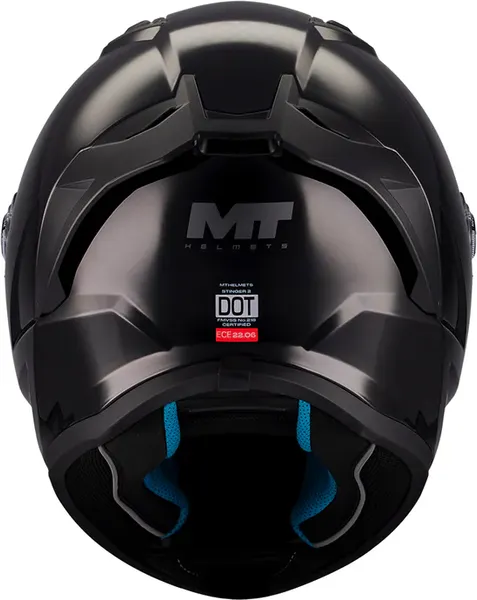 Изображение товара Мотошлем MT Helmets Stinger 2 Puree (M, черный глянец)