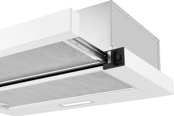 Изображение товара Вытяжка телескопическая Weissgauff TEL 600 2M (White Glass)