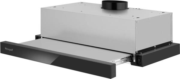 Изображение товара Вытяжка телескопическая Weissgauff TEL 600 2M (Black Glass)