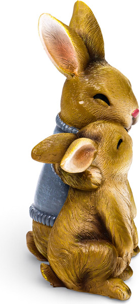 Изображение товара Фигурка для сада GREENGO Заяц с дочкой / 10919485