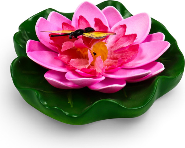 Изображение товара Фигурка для сада GREENGO Лотос с бабочкой / 10919492