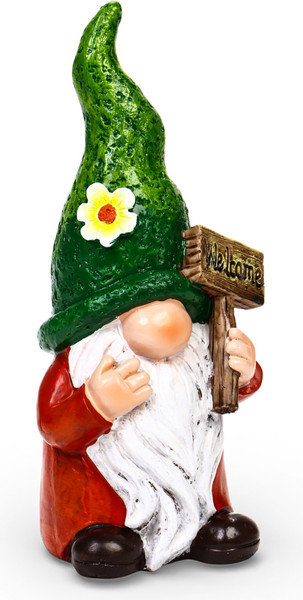Изображение товара Фигурка для сада GREENGO Гном Welcome / 10919484