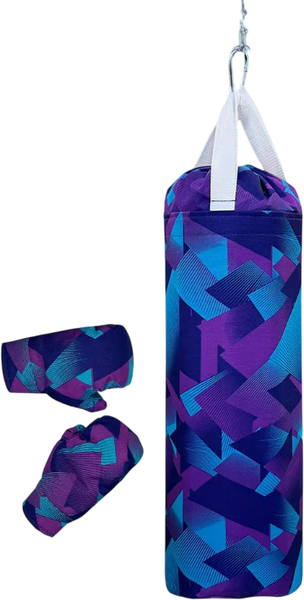 Изображение товара Бокс детский Absolute Champion Перчатки груша 60см / АЧ14708 (калейдоскоп)