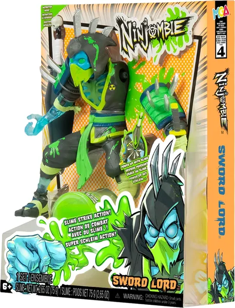 Изображение товара Игровой набор MGA Ninjombie. Сворд Лорд со слаймом / 68757