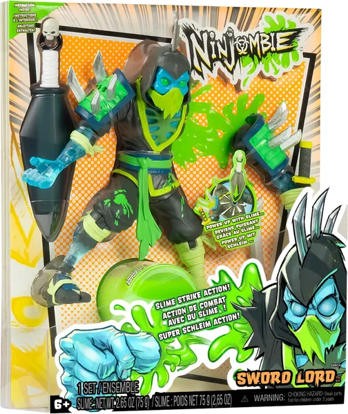 Изображение товара Игровой набор MGA Ninjombie. Сворд Лорд со слаймом / 68757