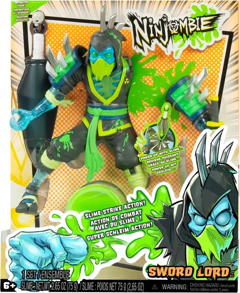 Изображение товара Игровой набор MGA Ninjombie. Сворд Лорд со слаймом / 68757