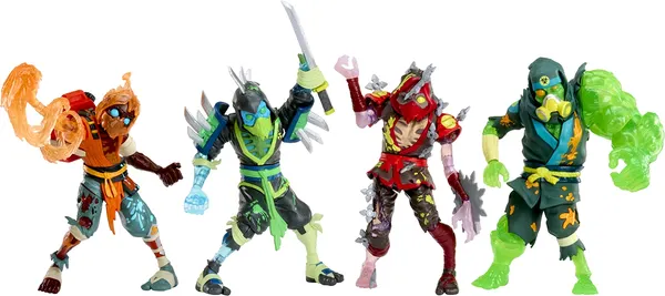 Изображение товара Игровой набор MGA Ninjombie. Хаз Мат со слаймом / 68758