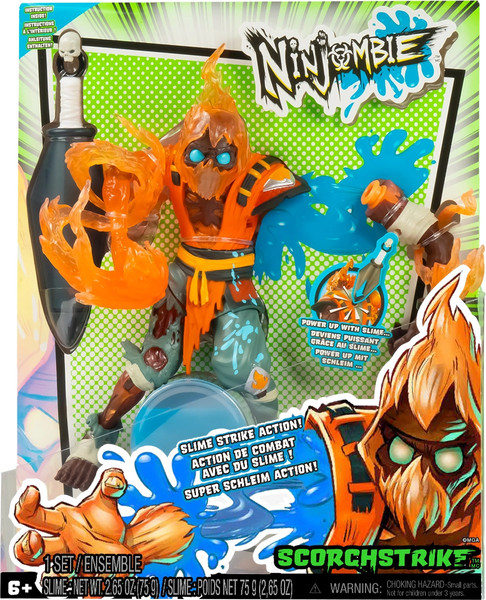 Изображение товара Игровой набор MGA Ninjombie. Скорстрайк со слаймом / 68759