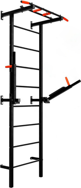 Изображение товара Шведская стенка Absolute Champion Атлант Люкс / АЧ 8049 (черный с красными ручками)