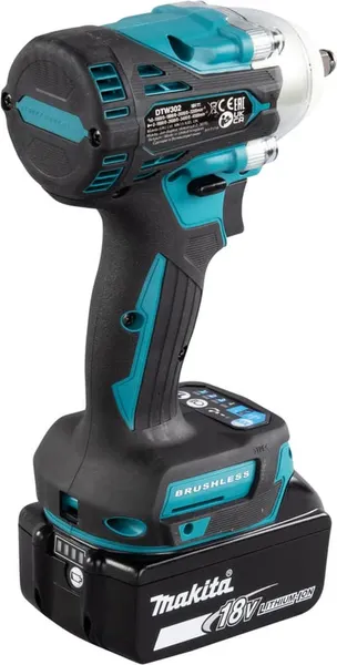 Изображение товара Профессиональный гайковерт Makita DTW302RTJ