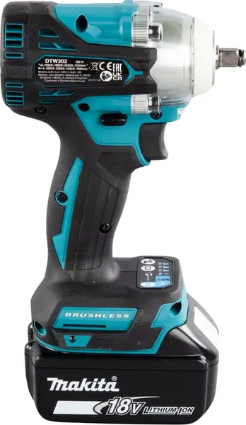 Изображение товара Профессиональный гайковерт Makita DTW302RTJ