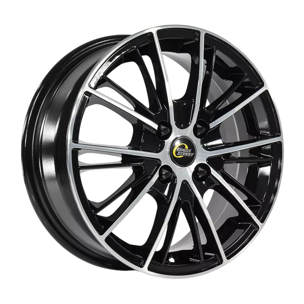 Изображение товара Литой диск Cross Street CR-26 15x6" 5x114.3мм DIA 66.1мм ET 43мм BKF