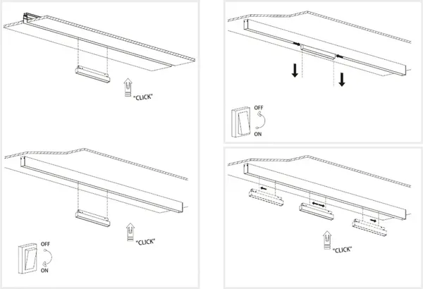 Изображение товара Трековый светильник ILedex Technical Vision 4822-001-L600-24W-110DG-4000K-WH