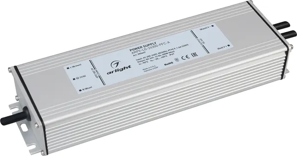 Изображение товара Блок питания для светильника Arlight ARPV-LG-24300-PFC-A 24V 12.5A 300W / 055649