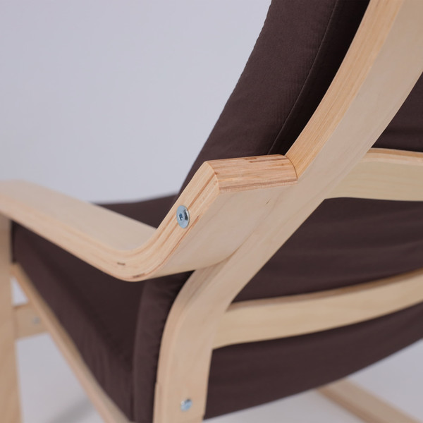 Изображение товара Кресло-качалка AksHome Relax (коричневый 10858-15)