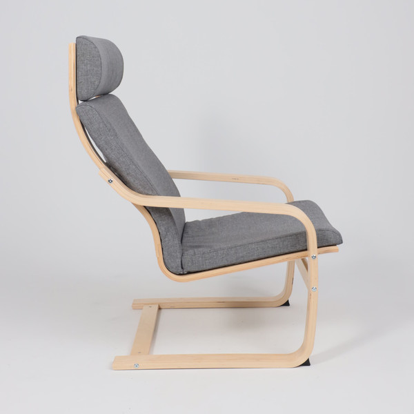 Изображение товара Кресло-качалка AksHome Relax (серый QS-9)