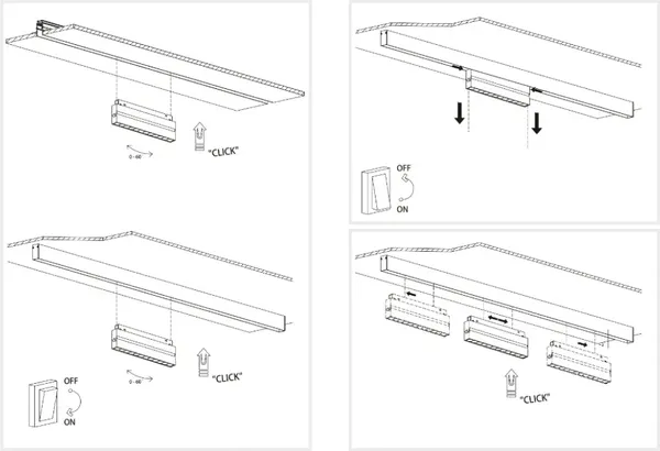 Изображение товара Трековый светильник ILedex Technical Vision Smart 4822-003-L462-24W-38DG-BK