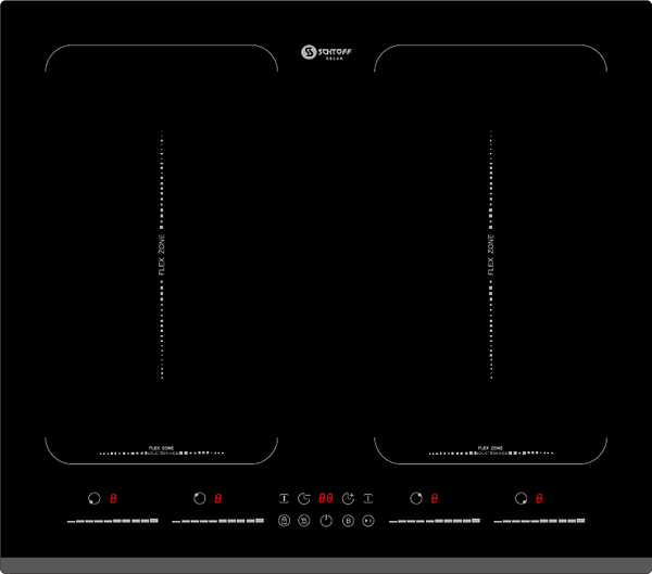 Изображение товара Электрическая варочная панель Schtoff IF7003 (черный)