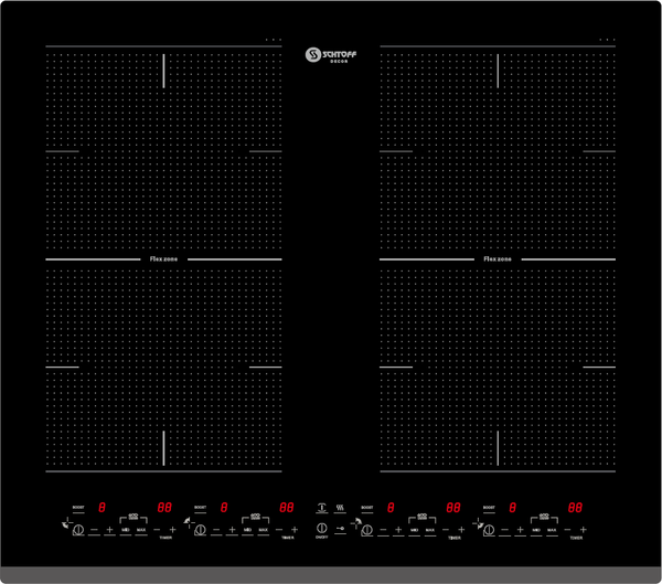 Изображение товара Электрическая варочная панель Schtoff IF7004 (черный)