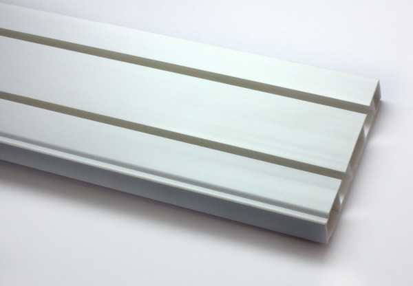 Изображение товара Карниз для штор Эскар Эконом 2-рядный / 280008280 (280см, белый)