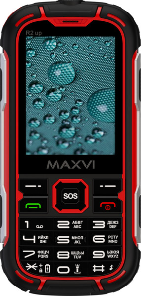 Изображение товара Мобильный телефон Maxvi R2 up (красный)