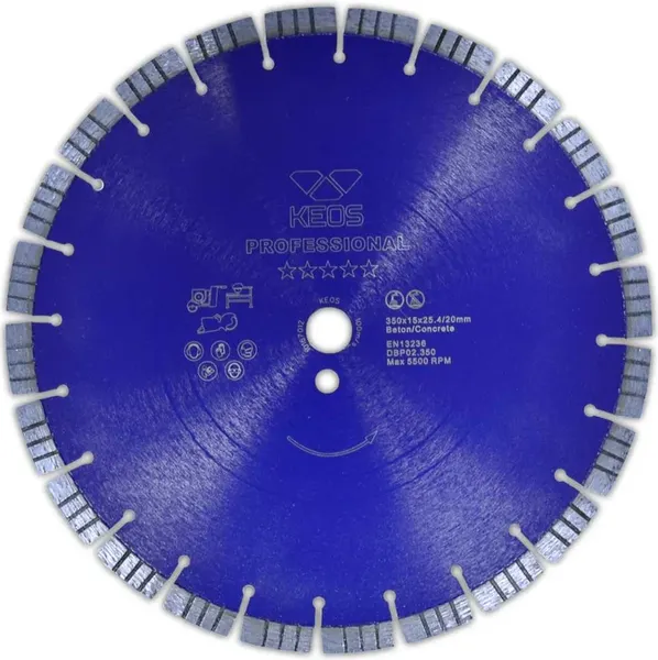 Изображение товара Отрезной диск алмазный KEOS Professional 350мм / DBP02.350