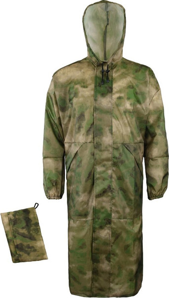 Изображение товара Плащ для охоты и рыбалки УРСУС Raincoat ВВЗ-001 / ПЛА001-ВВЗ (р.56/58, камуфляж)