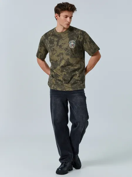 Изображение товара Футболка Mark Formelle 111858 (р.100-182/188, милитари варка на зеленом)