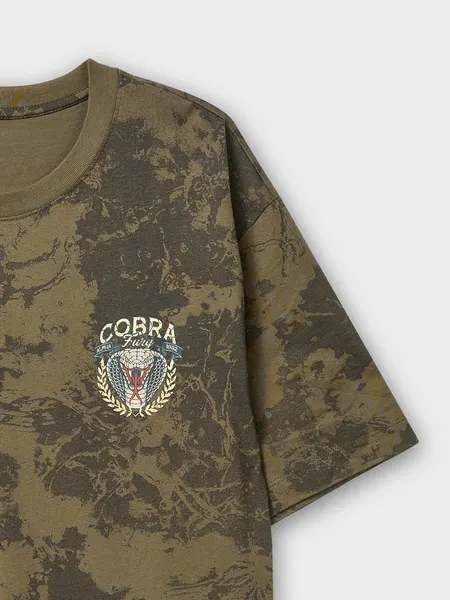 Изображение товара Футболка Mark Formelle 111858 (р.104-182/188, милитари варка на зеленом)